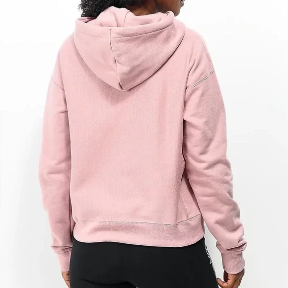 Champion Reverse Weave Sweatshirt Hoodie Pink Women’s Medium - Picture 2 of 7
